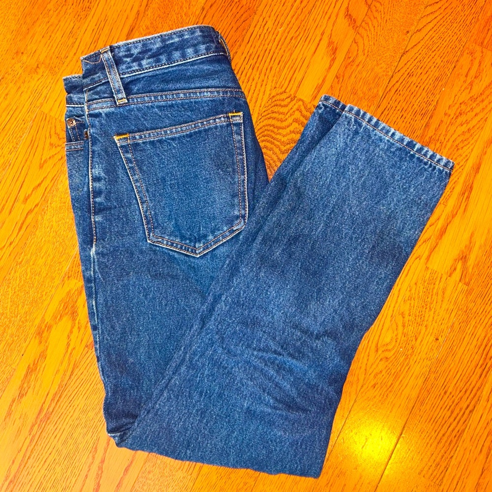Abercrombie & Fitch Annie High Rise Girlfriend Jeans